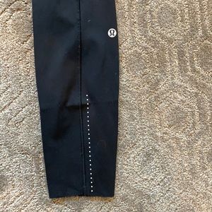 lululemon Black Reflective Fast & Free Legging